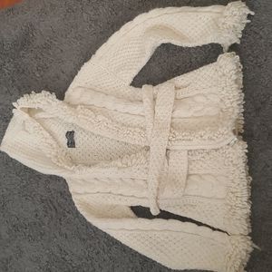 Sisandina Hand Knit Alpaca Wool Sweater Jacket